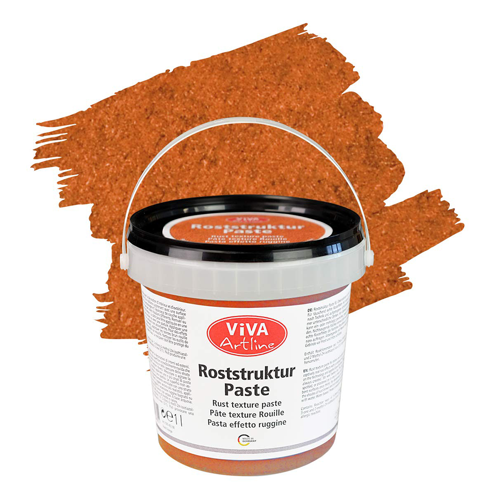 Rostorange Roststruktur Paste für ausdrucksstarke Rosteffekte und kreative Oberflächen